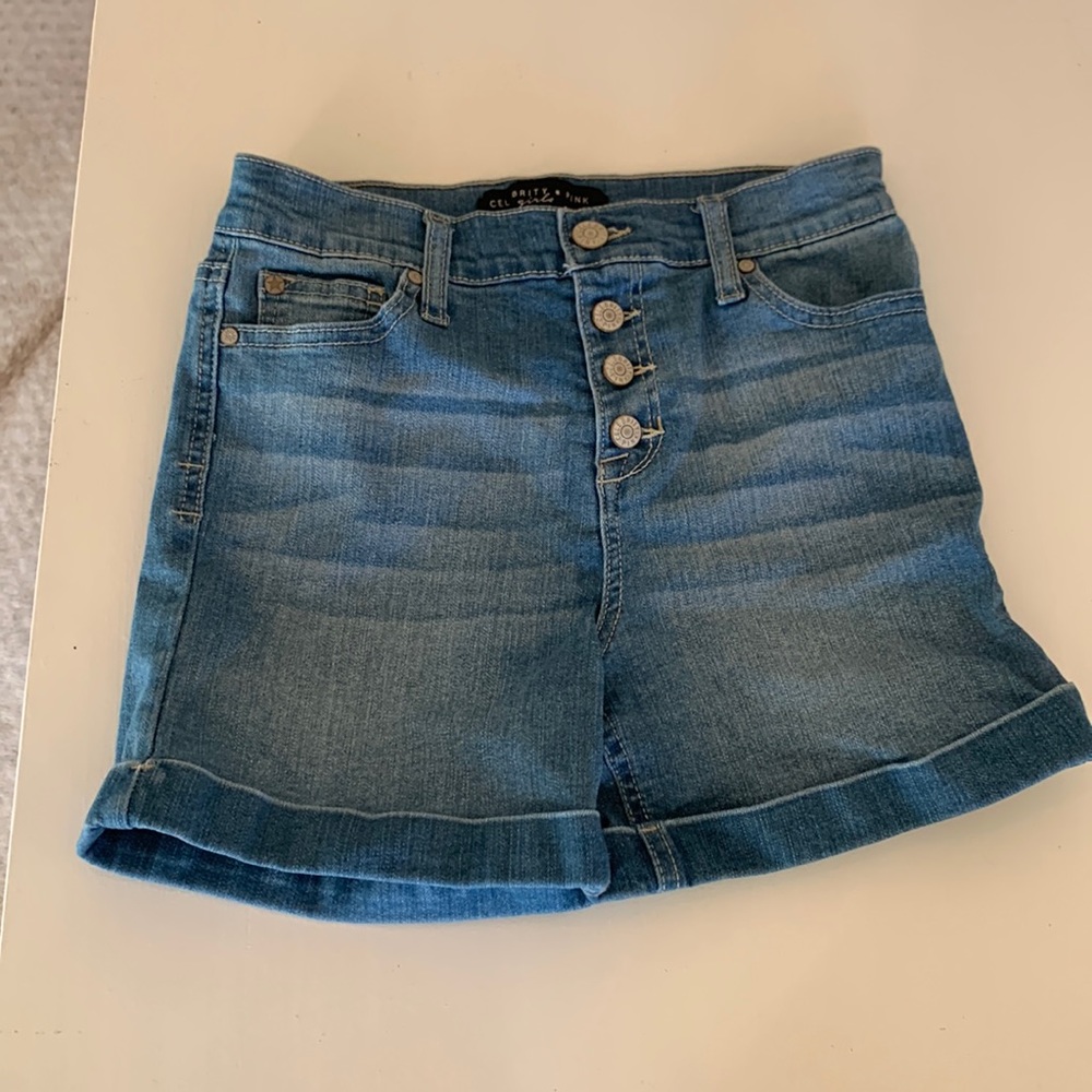 Girls jean shorts